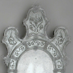 "Vanna" espejo veneciano transparente