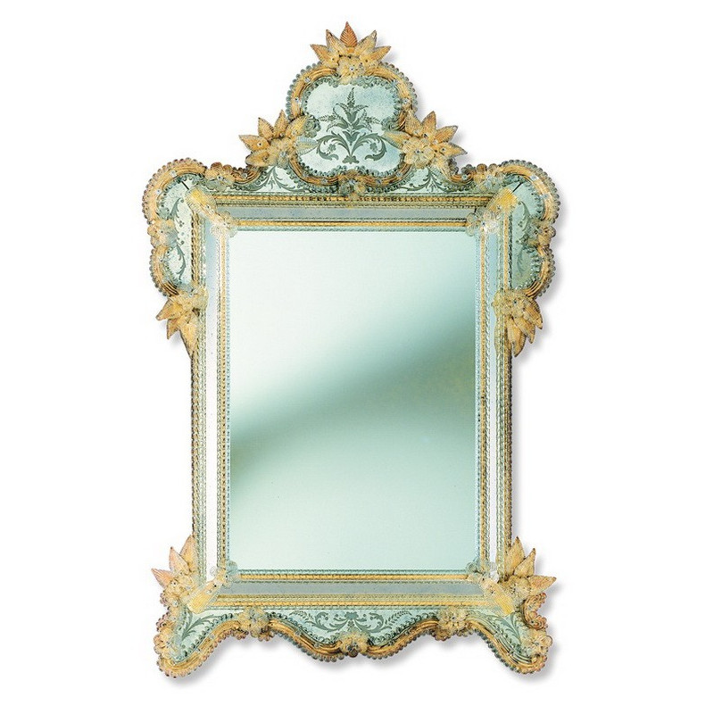 Gold "Veridiana" venezianische spiegel