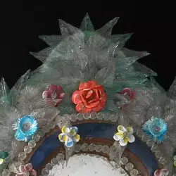 Multicolor "Cristina " venetian mirror