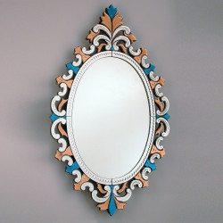 "Sprezzante" espejo veneciano multicolor