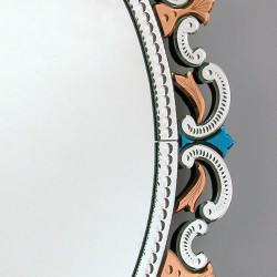 Multicolor "Sprezzante" venezianische spiegel