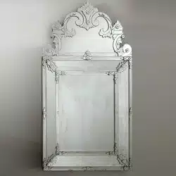 Transparent "Floridia " venetian mirror