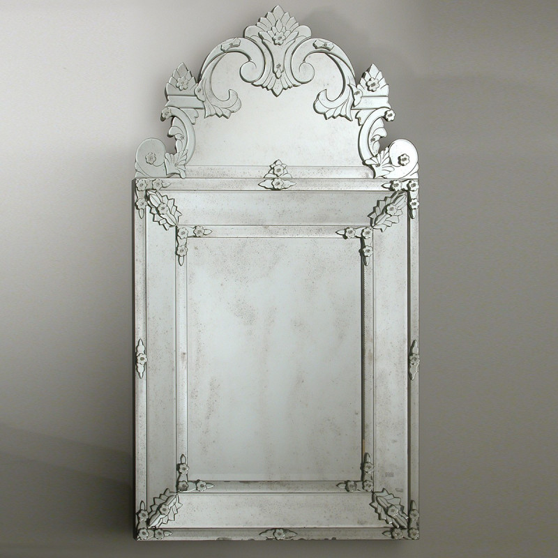 "Floridia " miroir vénitien transparent