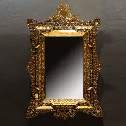 Gold "Aladina" venetian mirror
