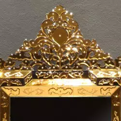Gold "Aladina" venetian mirror