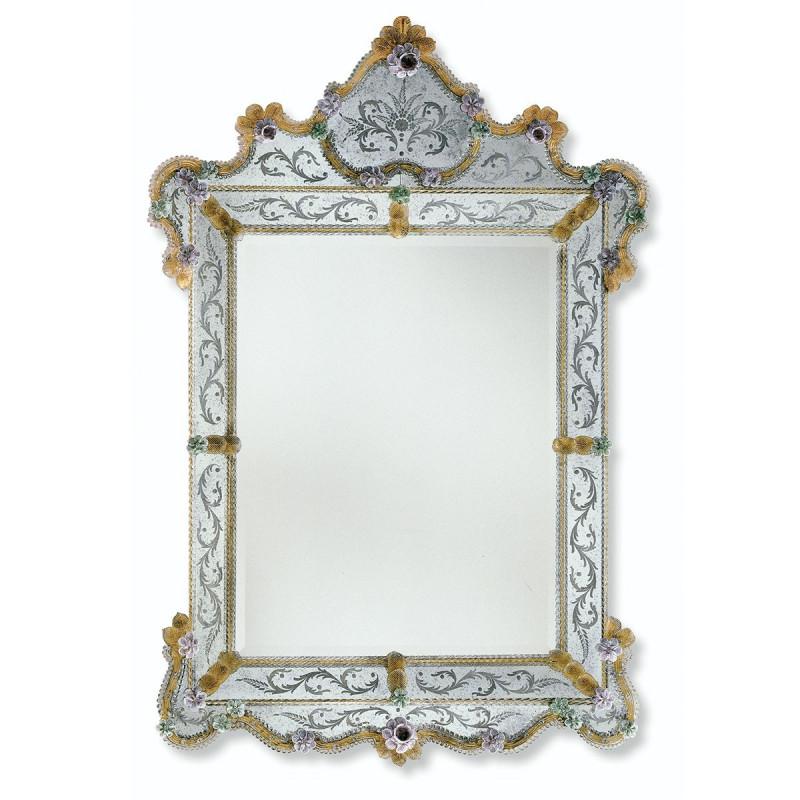 Gold "Glenda" venezianische spiegel