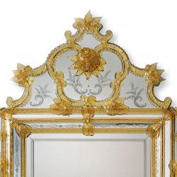 Gelb "Violante" venezianische spiegel