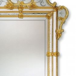Gelb "Violante" venezianische spiegel