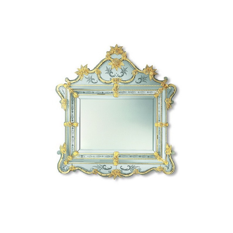 Gold "Selma" venetian mirror