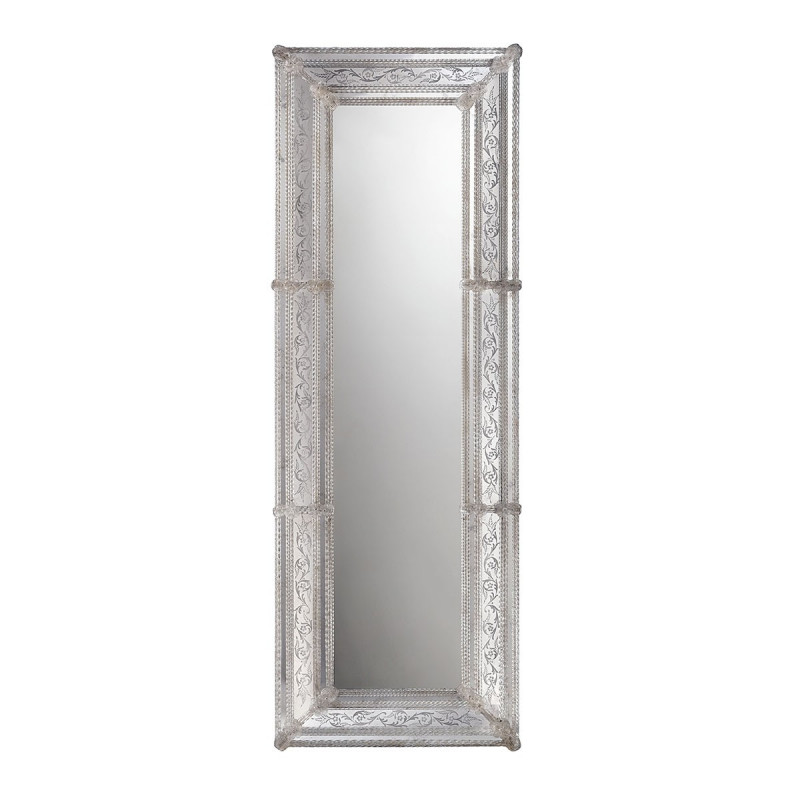 espejo tipo veneciano, cristal y metal. 100x80 - Compra venta en  todocoleccion