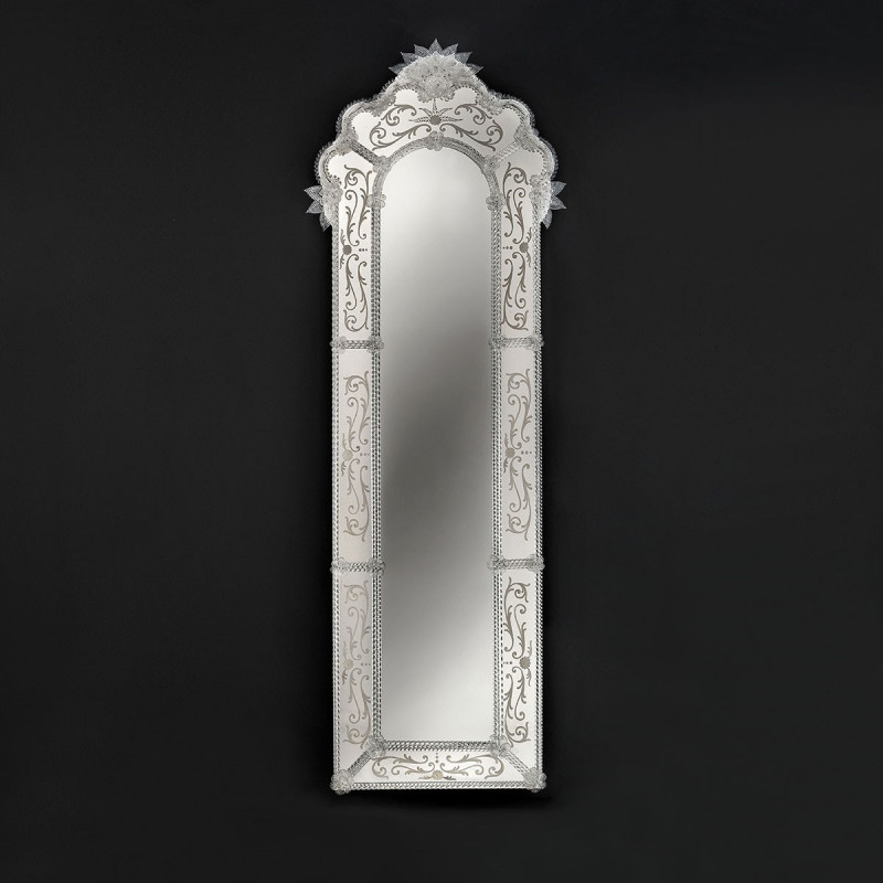 "Mirella" miroir vénitien cristal