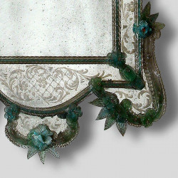 "Tamara " espejo veneciano verde