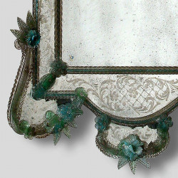 Grün  "Tamara " venezianische spiegel