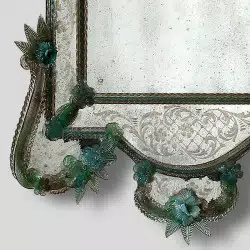 "Tamara " венецианские зеркала зеленый