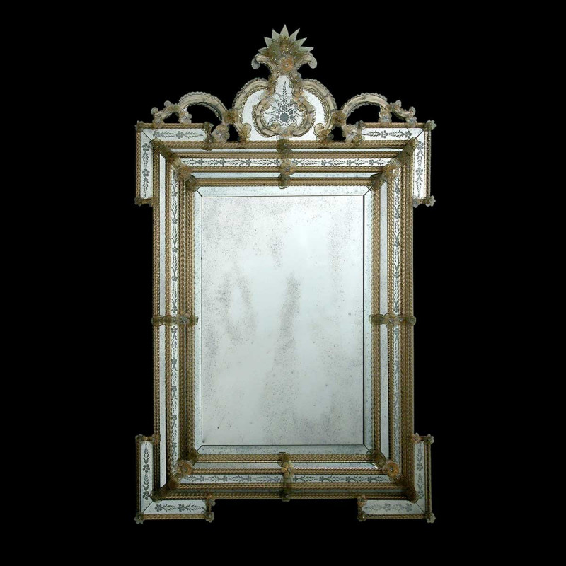 "Cleli" венецианские зеркала янтарный